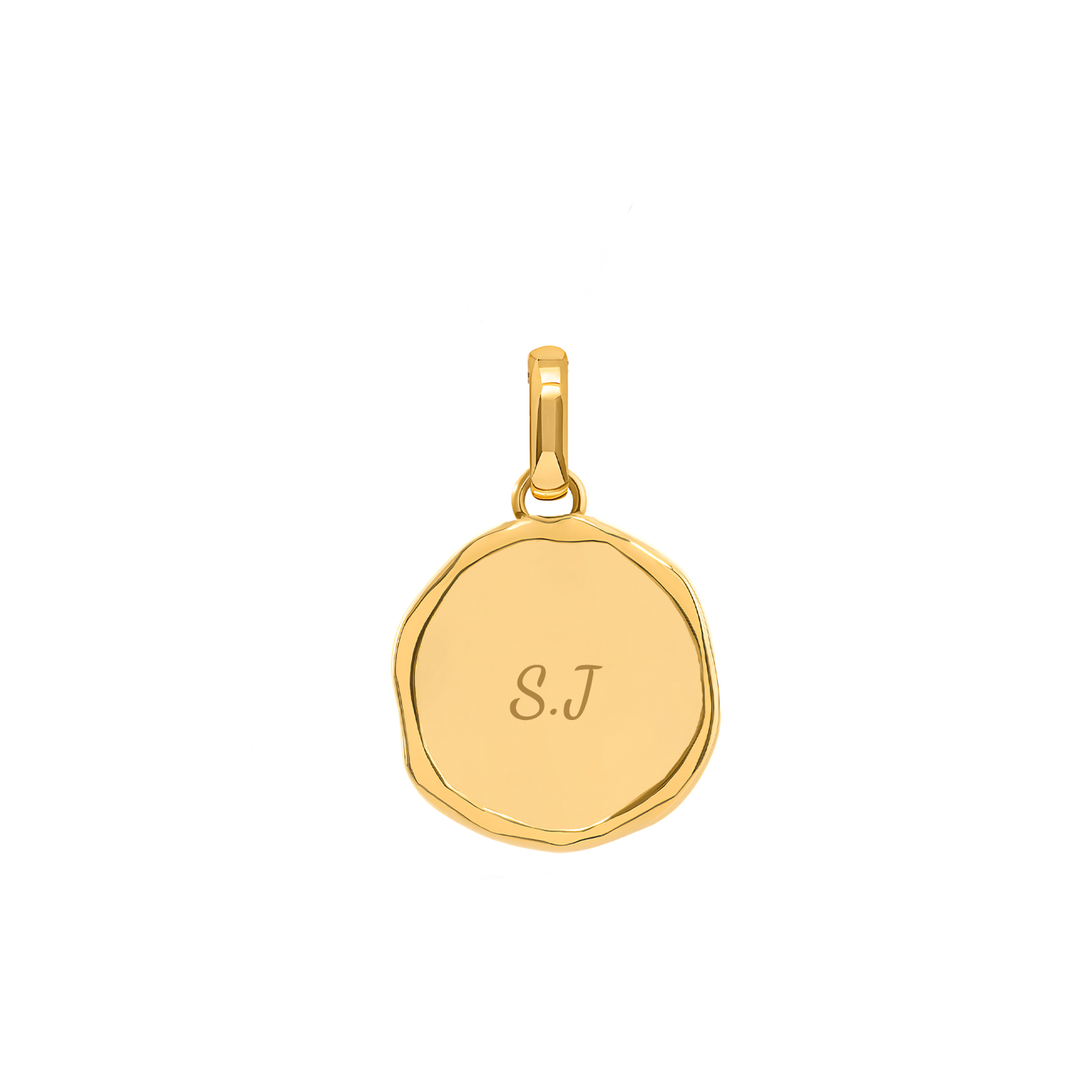 Talisman Snake Birthstone Necklace (Gold)