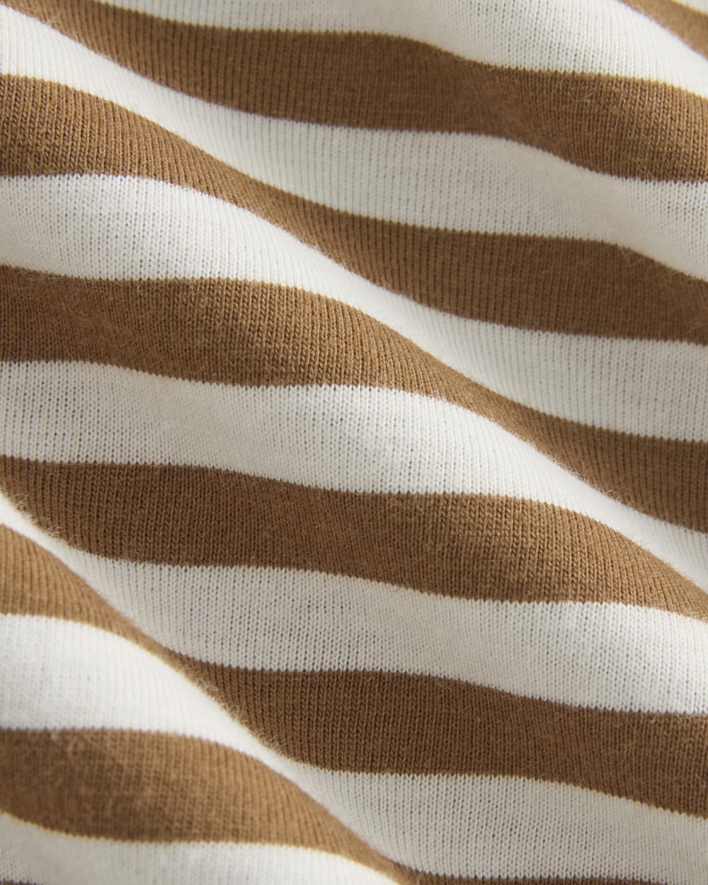 The Box-Cut Tee in Essential Cotton | Bone/Toffee | No Pocket