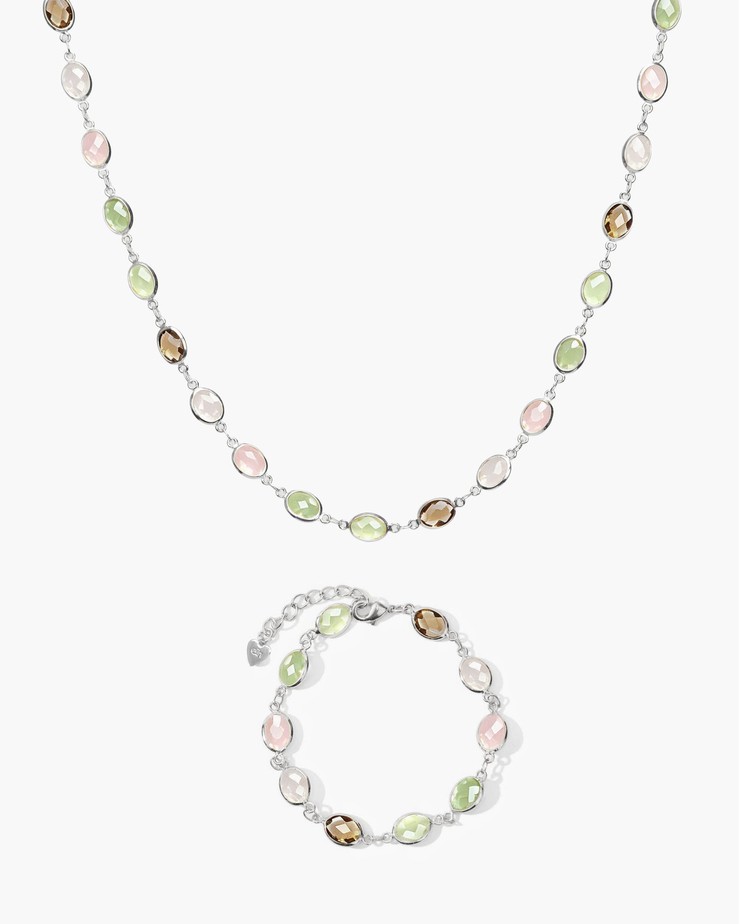 Whimsical Romance Stone Bracelet