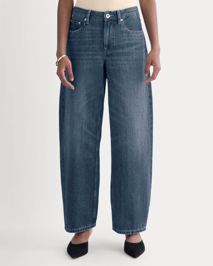 Loose Curve Jean | Tungsten Dark