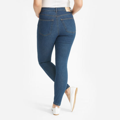 The Authentic Stretch High-Rise Skinny | Dark Blue Wash | 28.5" Inseam