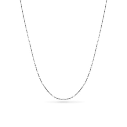 Written In The Stars Handwriting Tag Necklace (Silver)