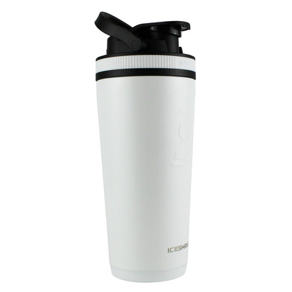 Yoga Six 26oz Ice Shaker - White