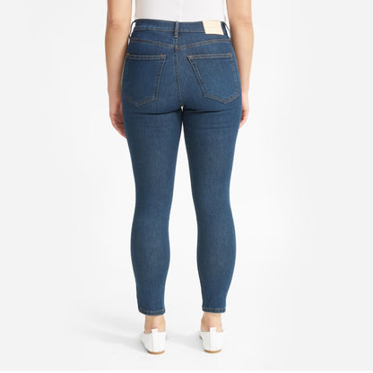 The Authentic Stretch High-Rise Skinny | Dark Blue Wash | 26.5" Inseam