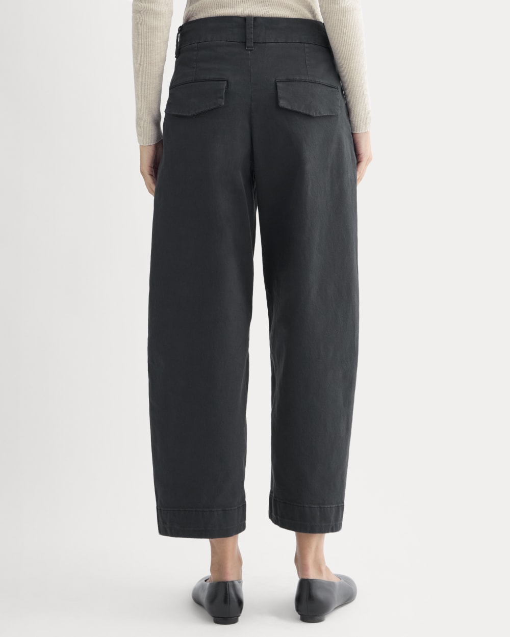 Cotton Twill Chino | Black