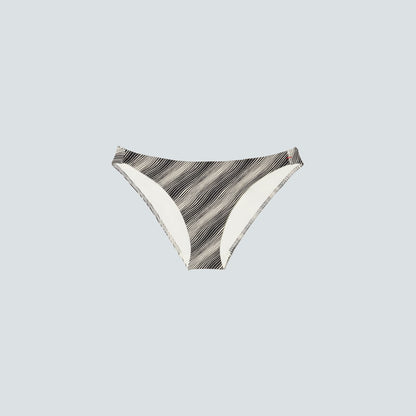 The Bikini Bottom |  Black / Canvas