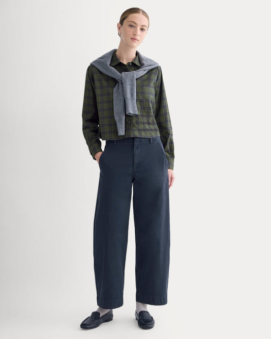 Cotton Twill Chino | Navy