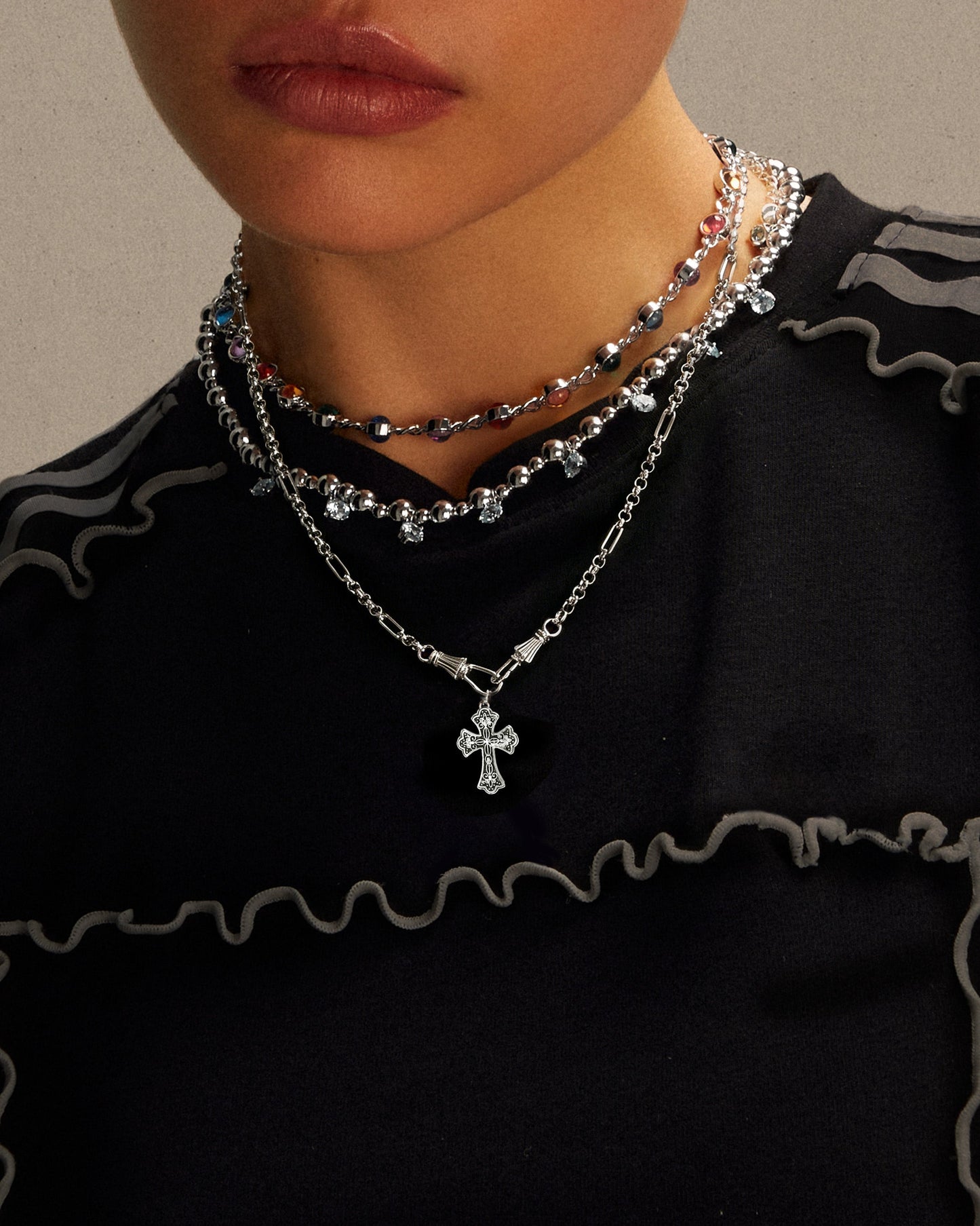 Tiny Cross Charm
