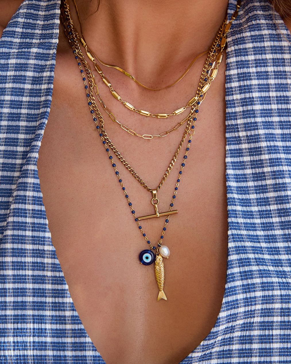Kiara Gold Necklace
