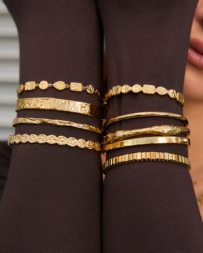 Cypress Gold Bracelet