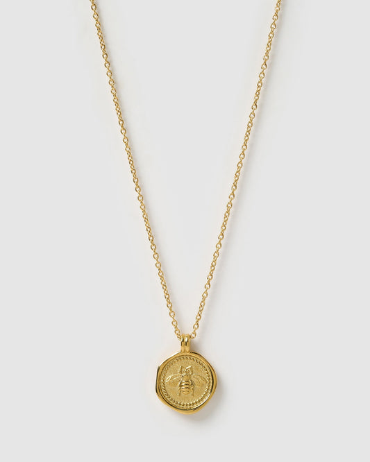Queen Bee Gold Necklace