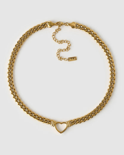 Valentine Necklace - Gold