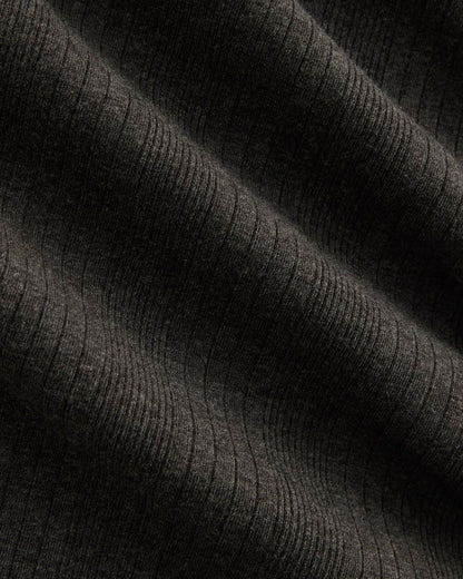 Lounge Rib Pant | Heathered Soot