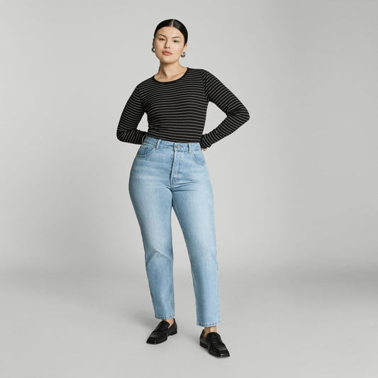 The '90s Cheeky Hourglass Jean | Vintage Sunbleached Blue | 28.5" Inseam