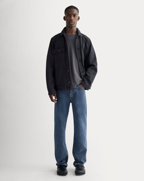 The '90s Loose Straight Jean | Medium Blue