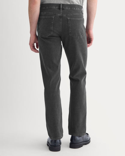 Straight-Leg Stretch Jean | Washed Black