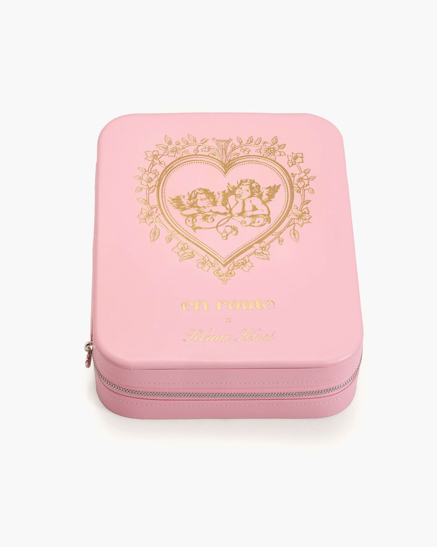 Isola Heart Jewelry Box in Beige