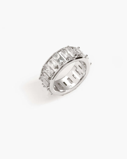 Silver Strass Me in Ring